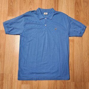 Polo ShirtLacoste polo shirt men sz 7/2XL blue France